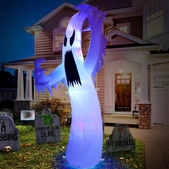 Holiday 12 Ft Giant Halloween Inflatable Ghost Blow Up Halloween